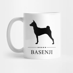 Basenji Black Silhouette Mug